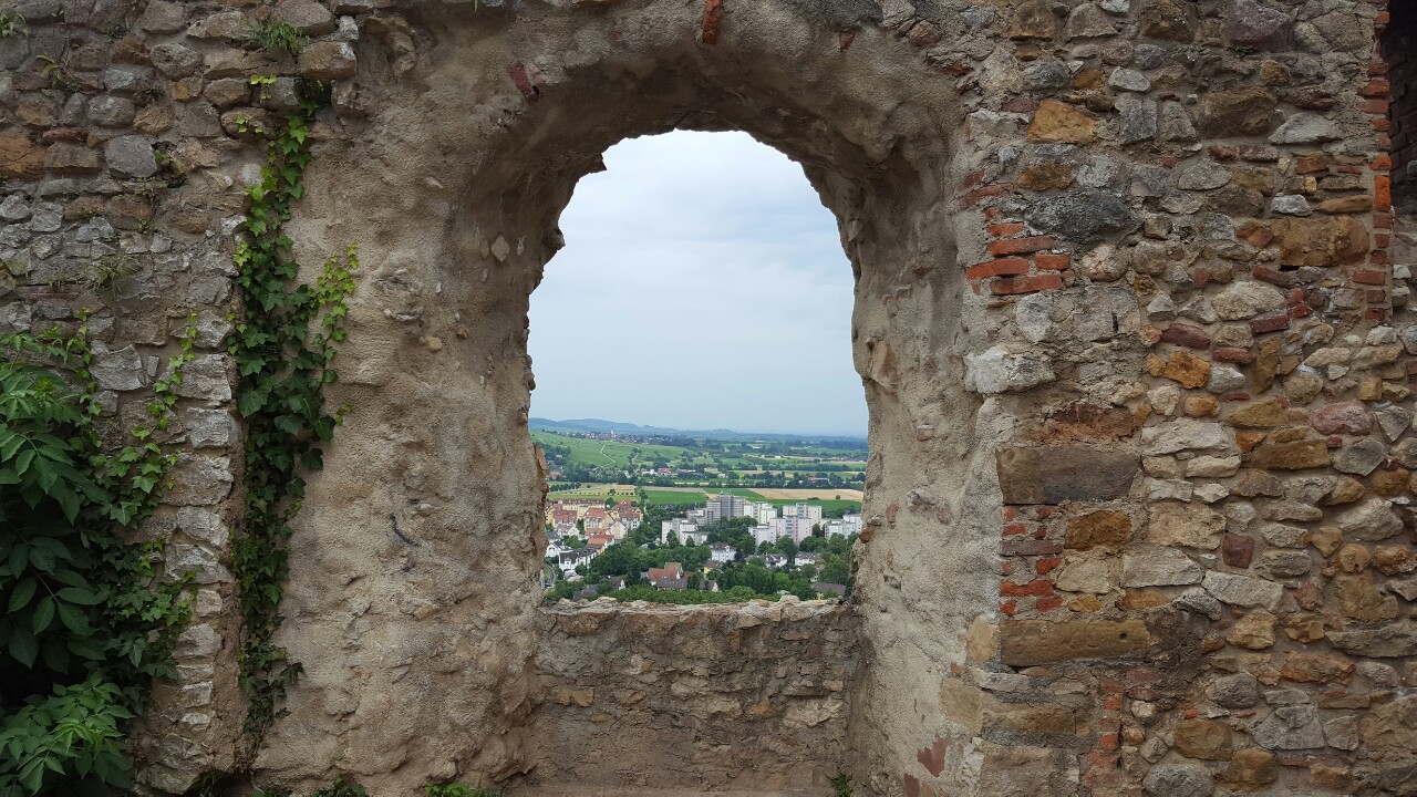 Staufen view from the ruin