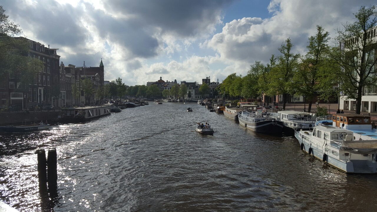 Canal in Amsterdam