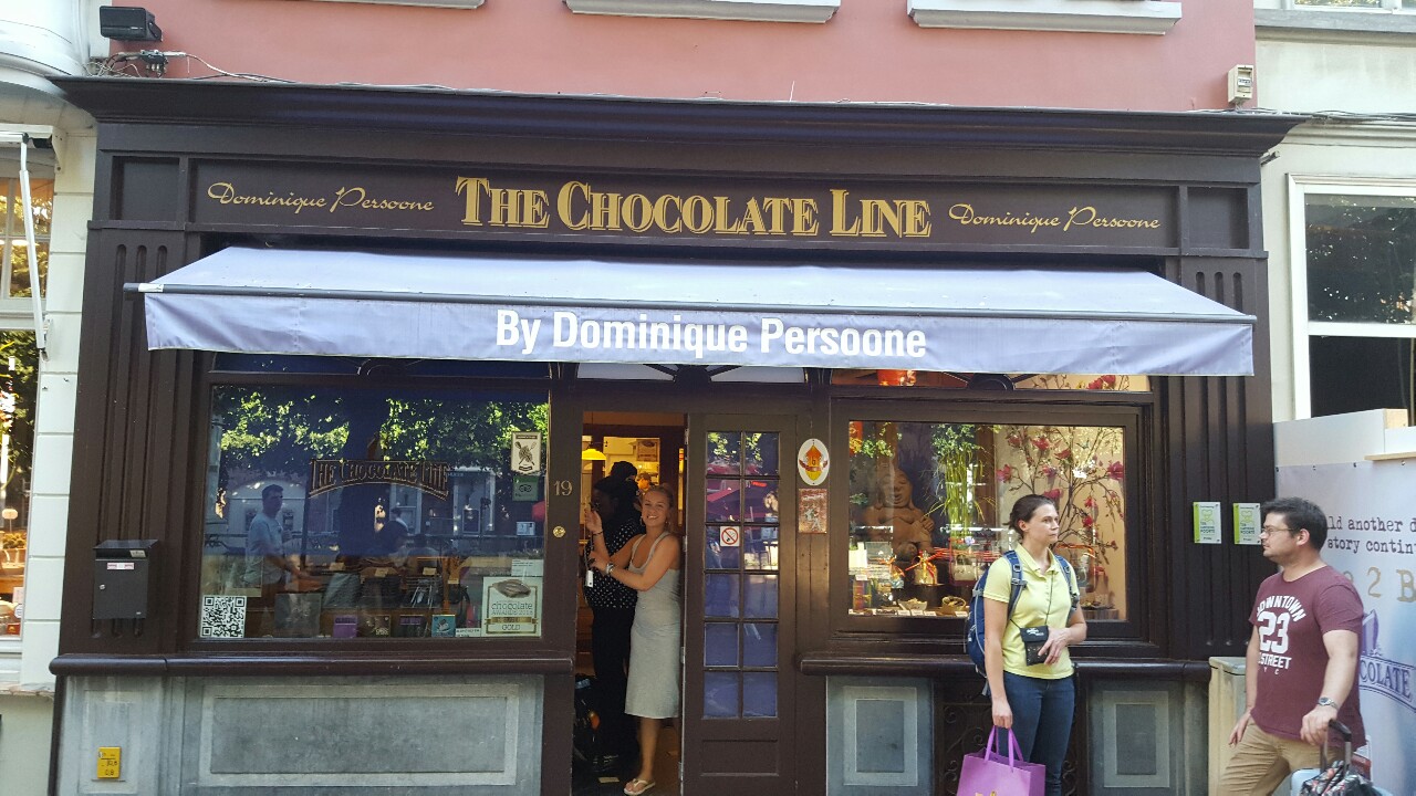 The chocolate line