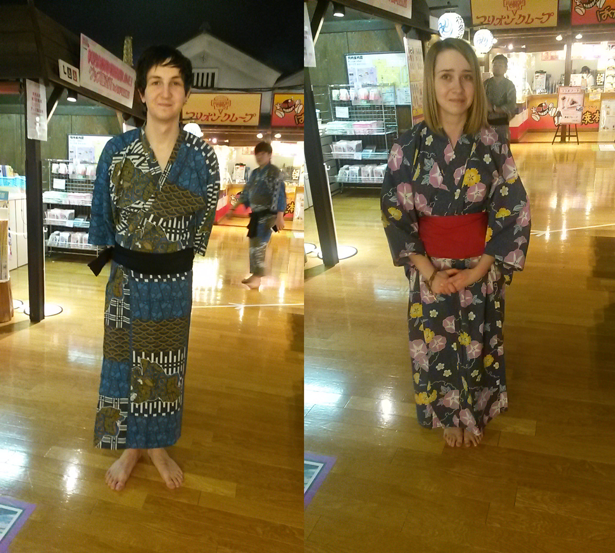 Onsen robes