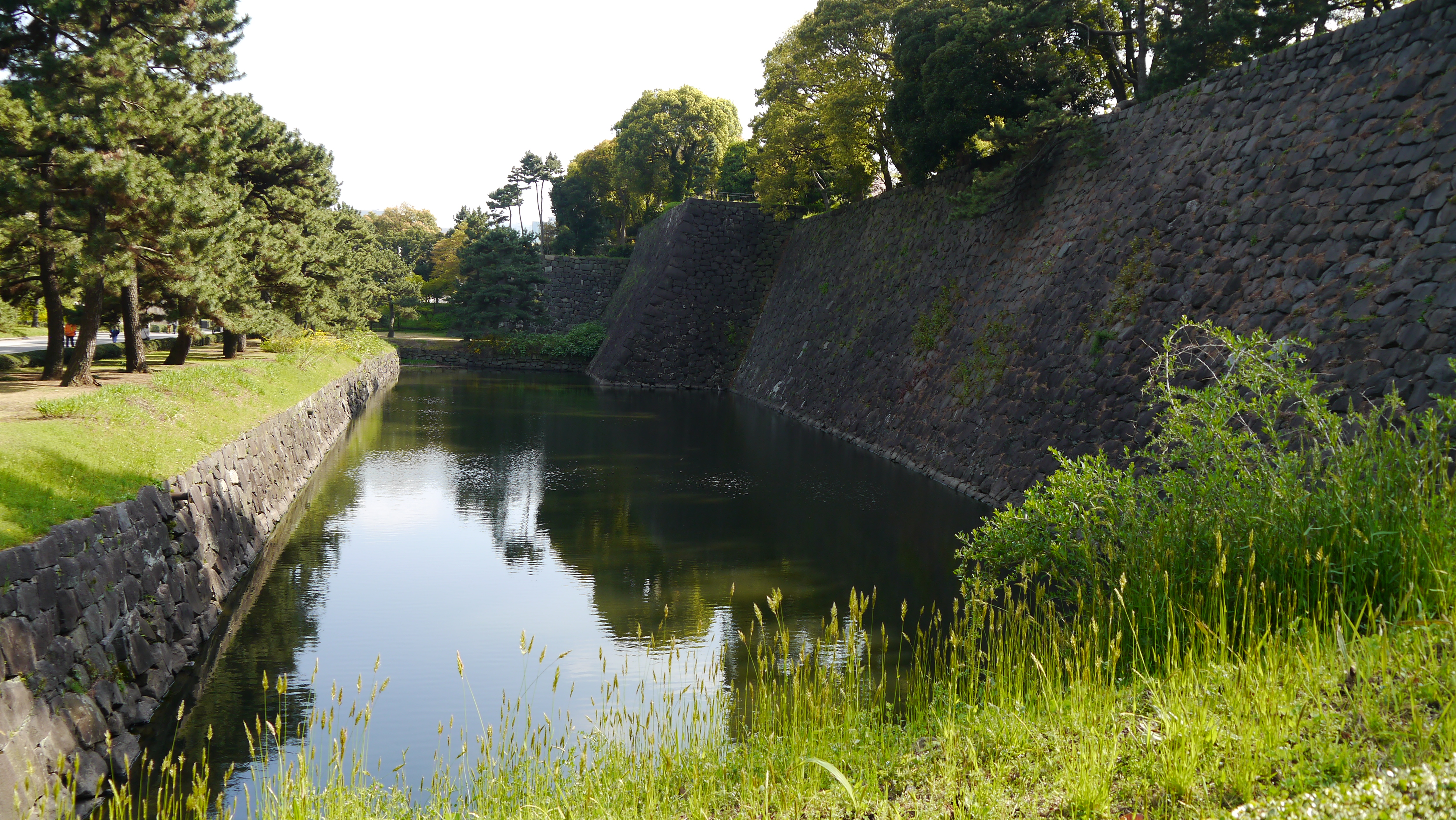 The imperial palace walls