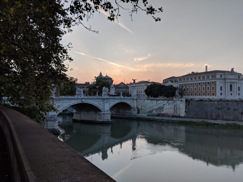 Tiber River, Ponte Vittorio Emanuele II