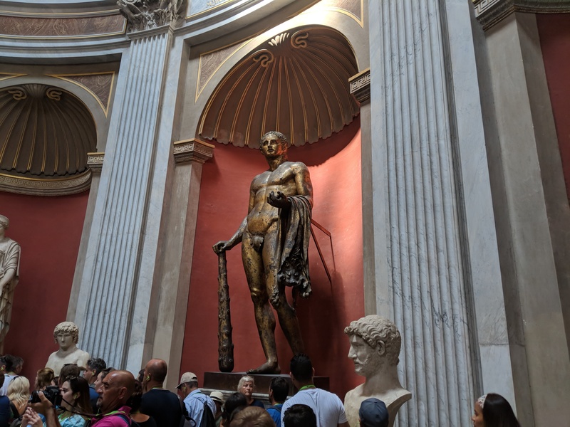Hercules Bronze Statue