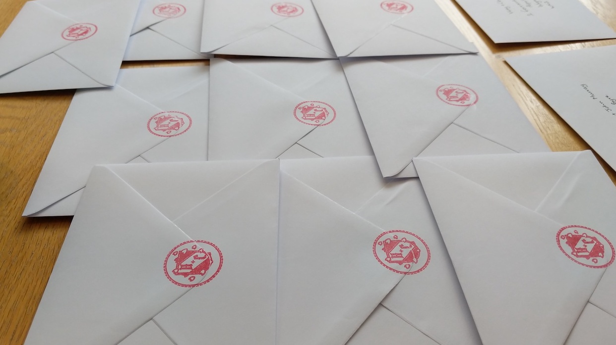 Invite envelopes