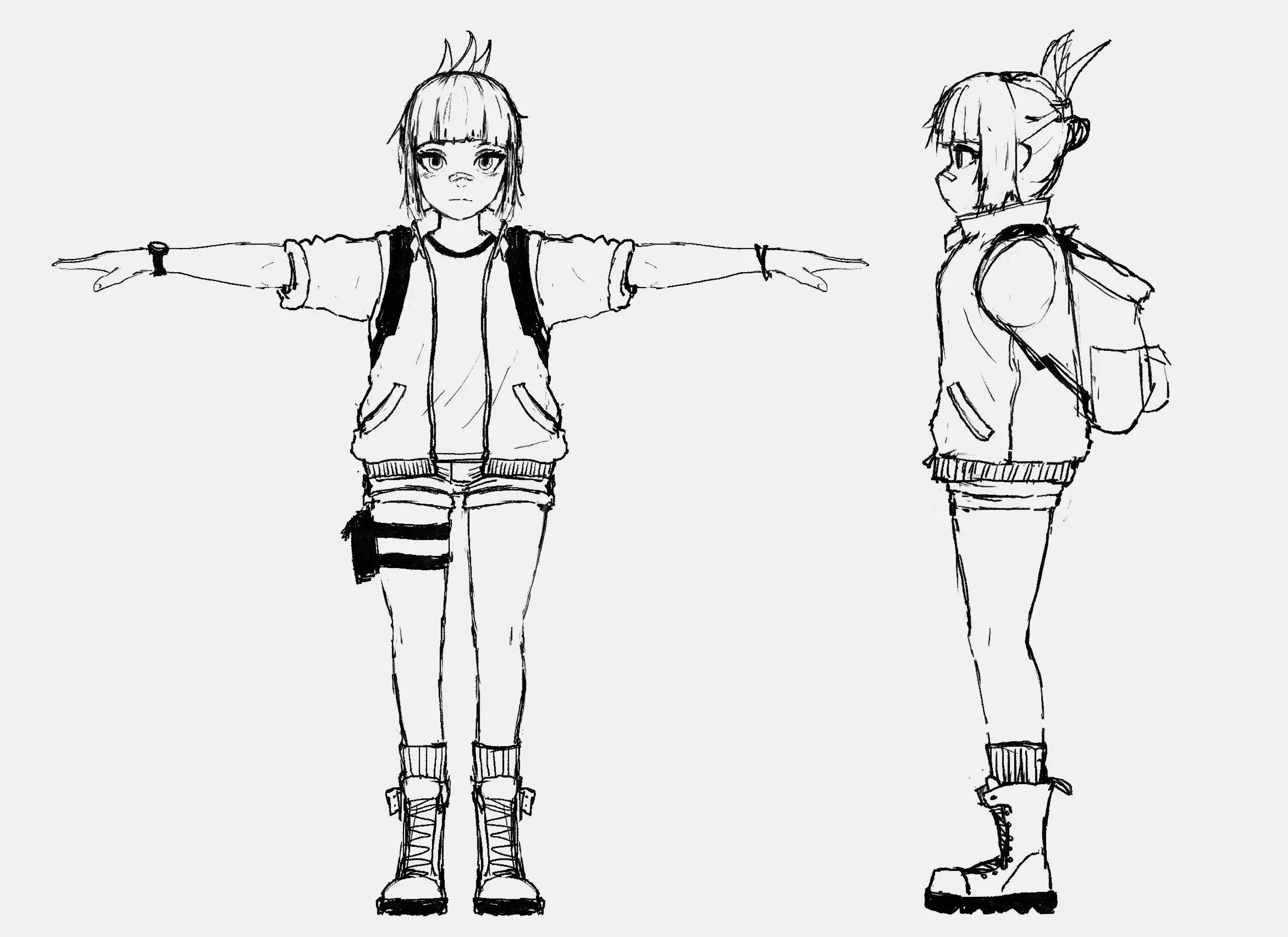 Nia Character Turnaround